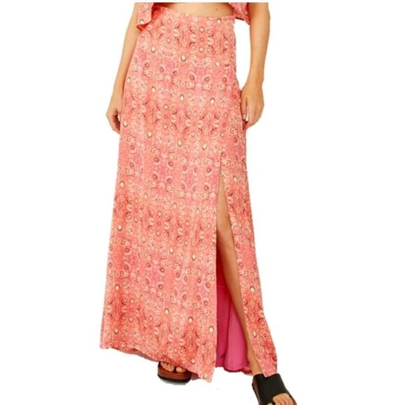 Free People Marion Skirt in Candy Combo - Picture 2 of 9